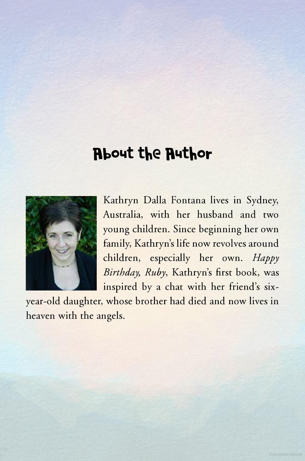 Happy Birthday Ruby Childrens book