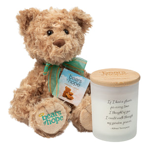 Bear Of Hope 'Xavier' & Candle