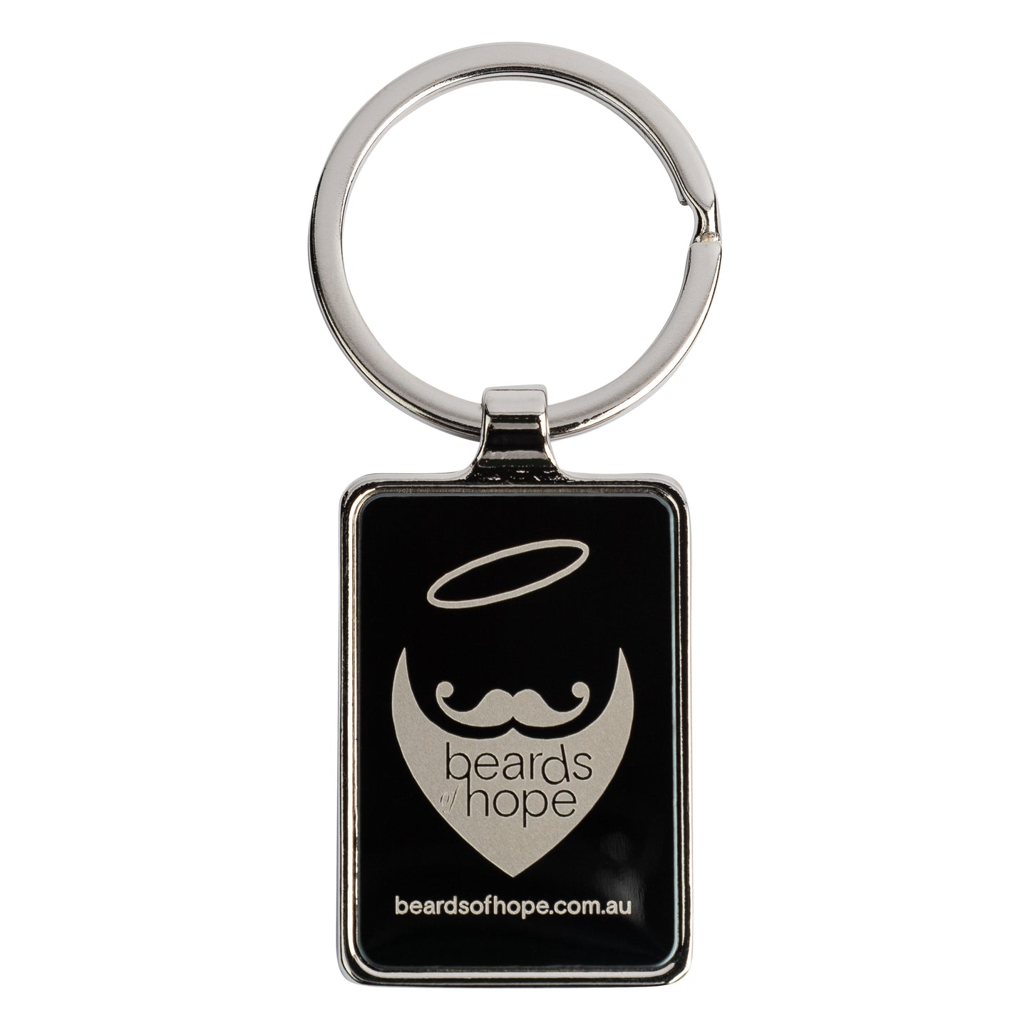 Beards of Hope Engraveable Keyring