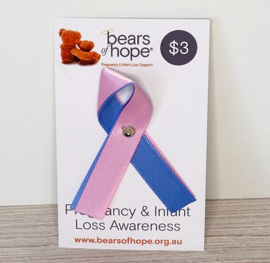 Pregnancy & Infant Loss Awareness Ribbon
