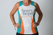 Load image into Gallery viewer, Bears Of Hope Ladies sublimated singlet - not personalised