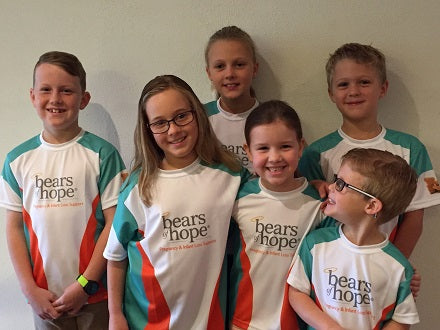 Bears Of Hope unisex and kids sublimated tshirt - not personalised