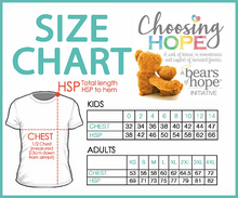 Load image into Gallery viewer, Choosing Hope unisex t-shirt - not personalised