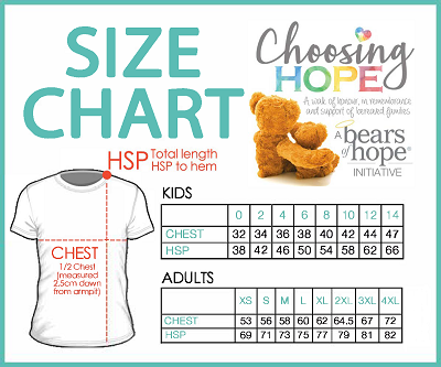 Choosing Hope unisex t-shirt - not personalised