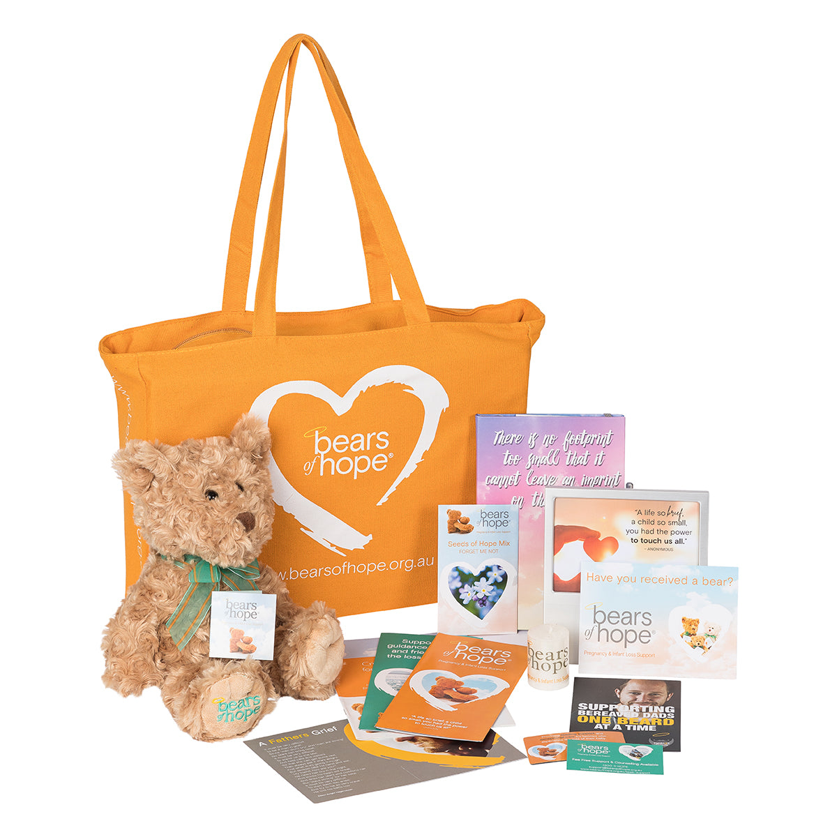 'Xavier' Bear & keepsakes