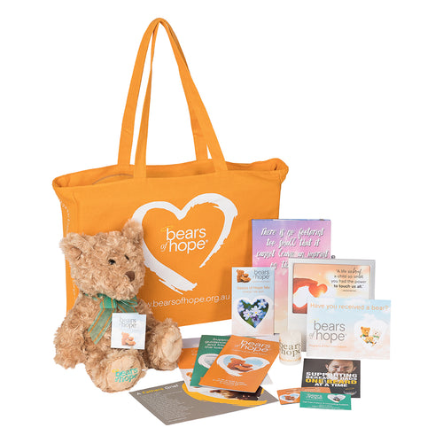 'Xavier' Bear & keepsakes