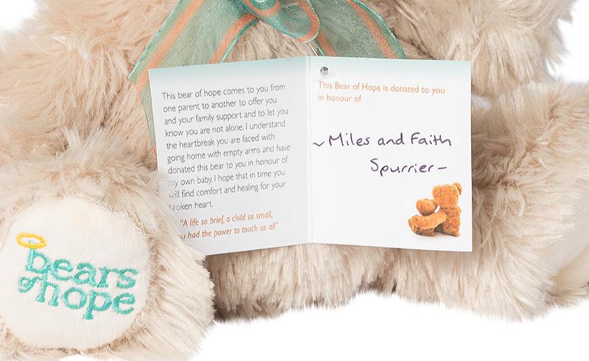 Bear Of Hope 'Sophie' & Candle