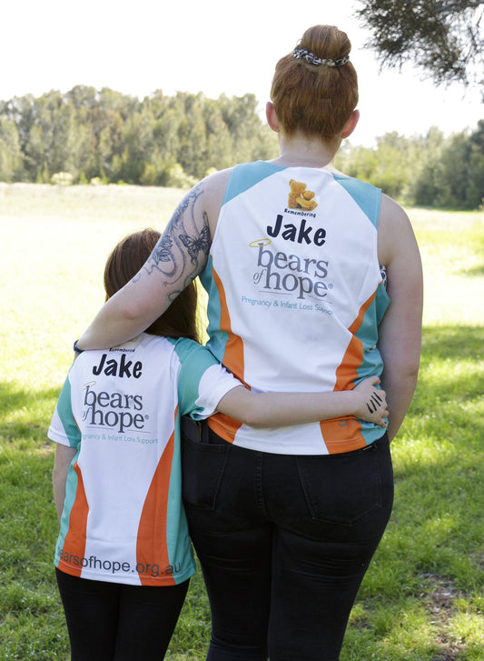 Bears Of Hope Ladies sublimated singlet - Personalised